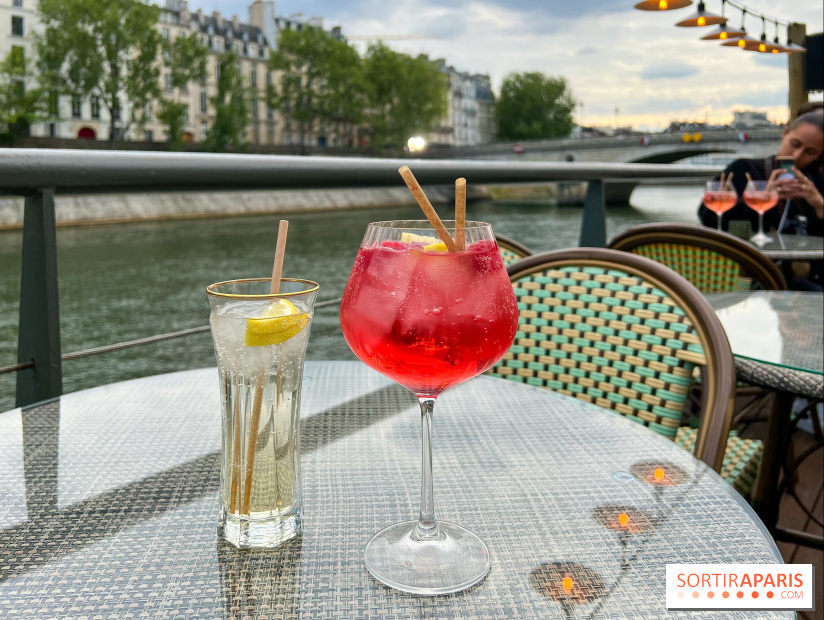 Sena, la nouvelle terrasse face à l'Île Saint Louis : pizzas, Spritzeria, rooftop et pop up stores