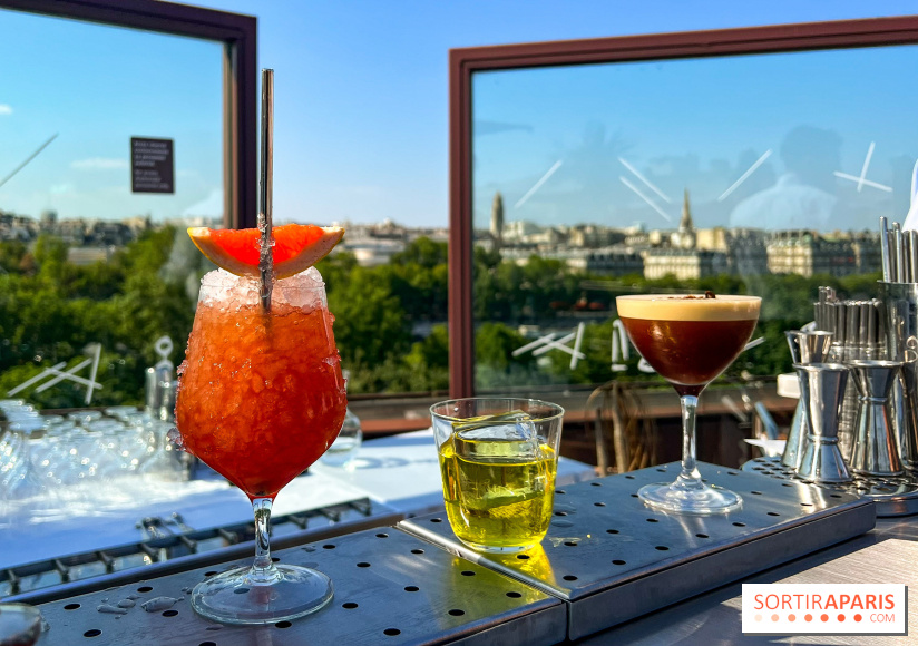 Un bar à cocktails éphémère avec vue sur la Tour Eiffel, signé Alain Ducasse et Margot Lecarpentier