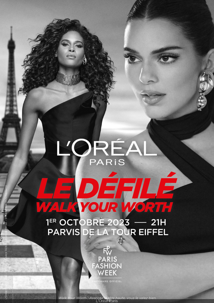 Paris Fashion Week mark your calendars! The L'Oréal Paris 2023 "Girl