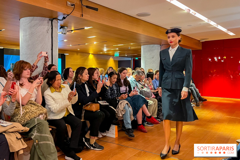 90 ans d'Air France aux Galeries Lafayette : mode, patrimoine, objets mythiques et défilés couture !