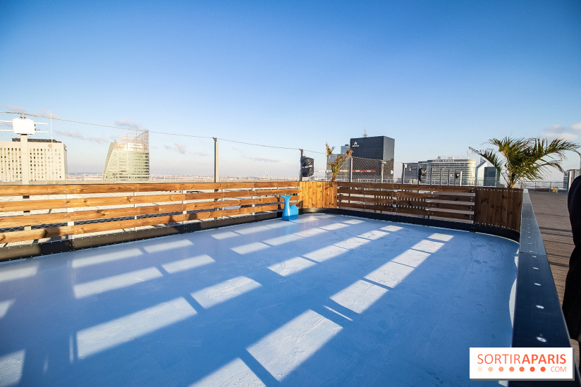 La Patinoire de Noël de la Grande Arche