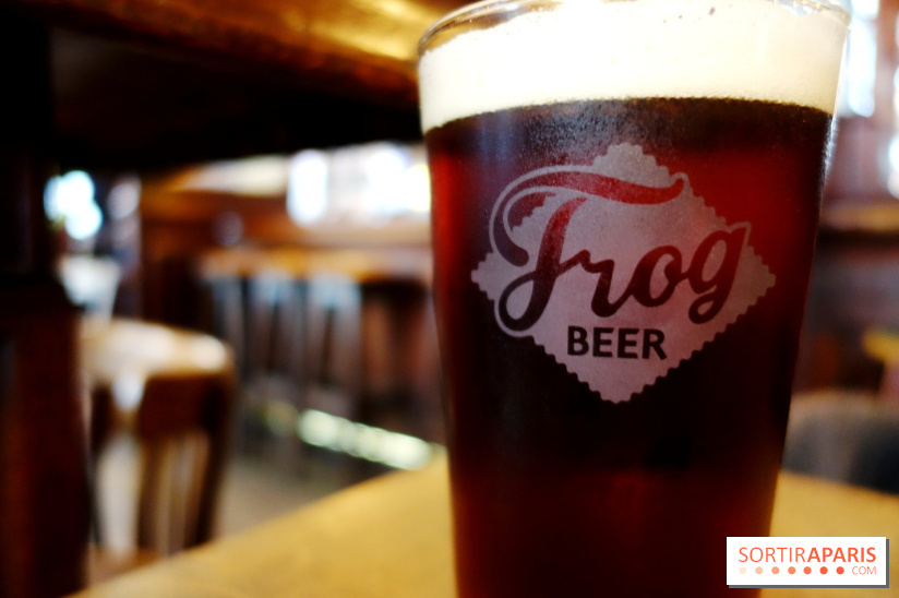 Burger et bière d'hiver chez FrogPubs
