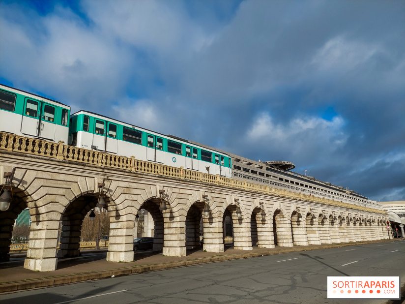 visuel Paris - transport - métro aérien - ligne 6