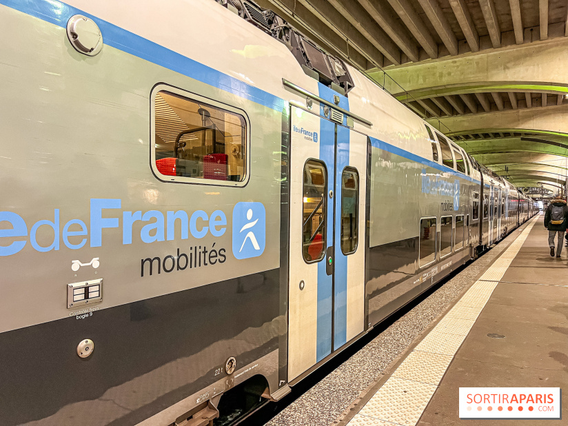 visuel Paris visuel  - sncf - train - transilien