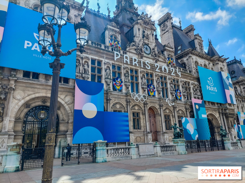 visuel Paris - Hôtel de Ville de Paris - JO