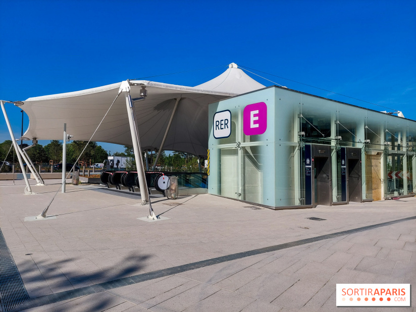 visuel Paris - Transport - Gare RER - RER E