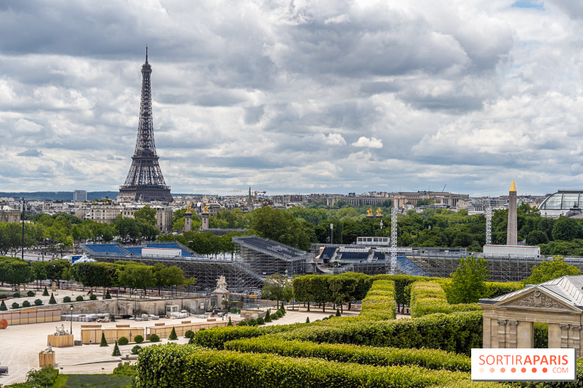 visuel Paris visuel - concorde - Tour Eiffel - Jo Paris 2024