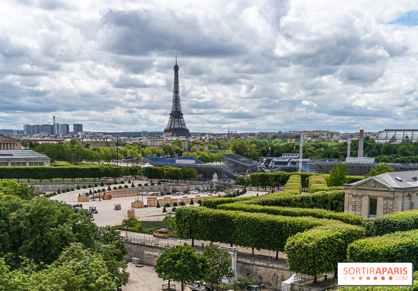 visuel Paris visuel  -  Tuileries - Concorde - tour eiffel