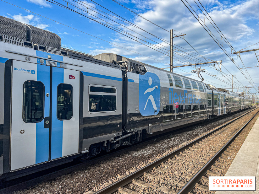 visuel Paris visuel  - train - transport - grève - sncf - Île-de-France mobilité - rer