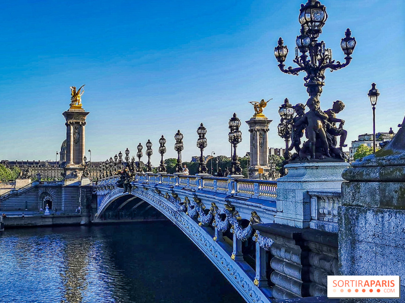 Visuel Paris Seine pont Alexandre III