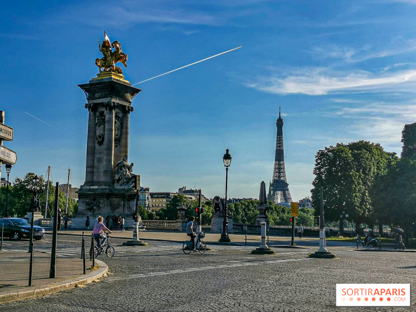 Visuel Paris Seine pont Alexandre III Tour Eiffel