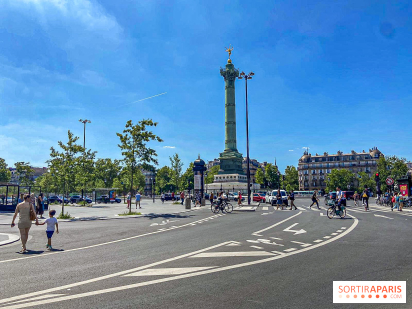 Visuel Paris Place de la Bastille, colonne de Juillet