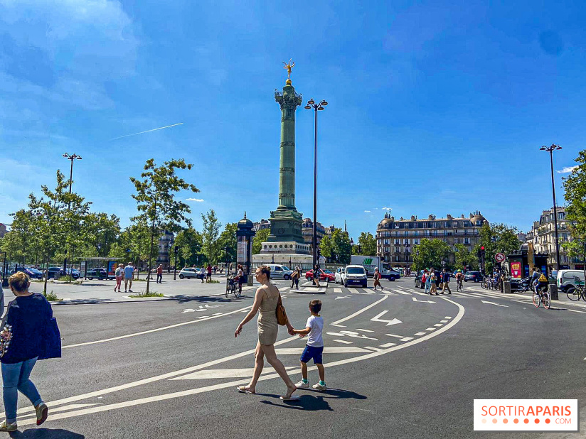 Visuel Paris Place de la Bastille, colonne de Juillet