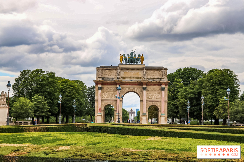 Visuel Paris arc carrousel Louvre