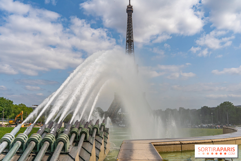 visuel Paris visuel  -  Tour Eiffel - fontaine