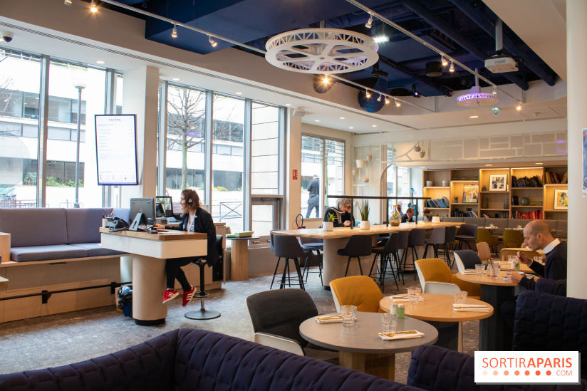 Halle Quatre, le restaurant à l'ouest du Novotel Montparnasse