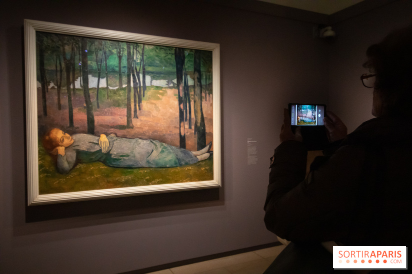 Madeleine au Bois d’amour, Emile Bernard, 1894 - exposition le Talisman de Sérusier au Musée d'Orsay