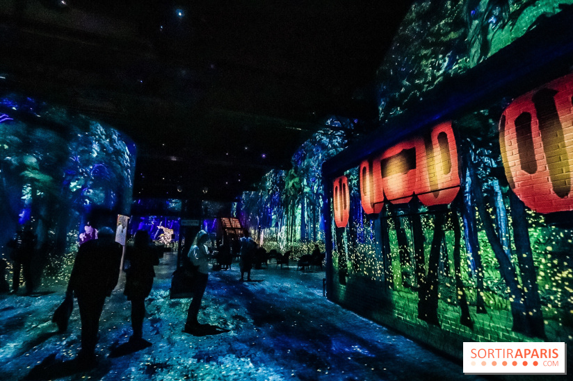 Japon rêvé, l'exposition immersive à l'Atelier des Lumières, les photos