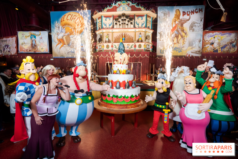 Inauguration Attention Menhirs ! et fête des 30 ans du Parc Astérix