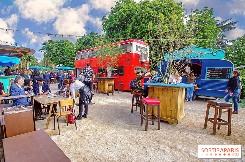 Poisson Lune : la terrasse éphémère sur le Parvis du Palais de la Porte Dorée