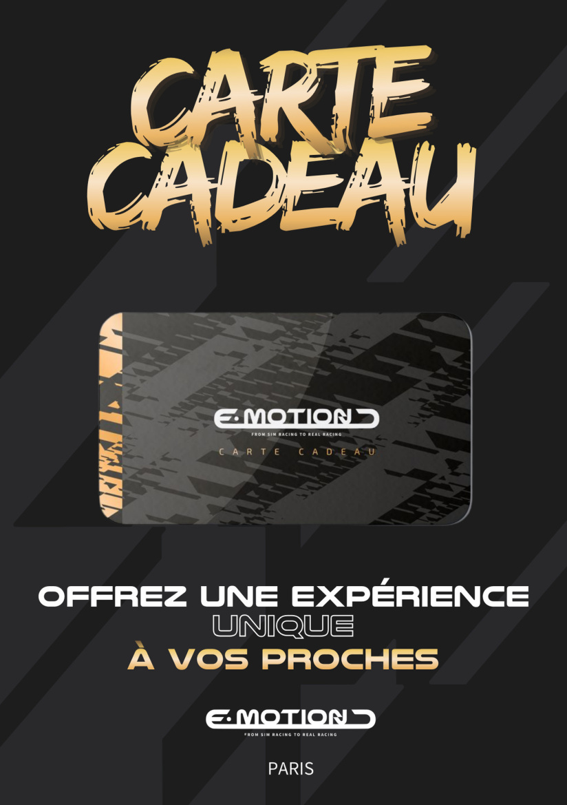 E‑MOTION Paris : le plus grand centre de simulateurs de sport automobile d’Europe ouvre ses portes