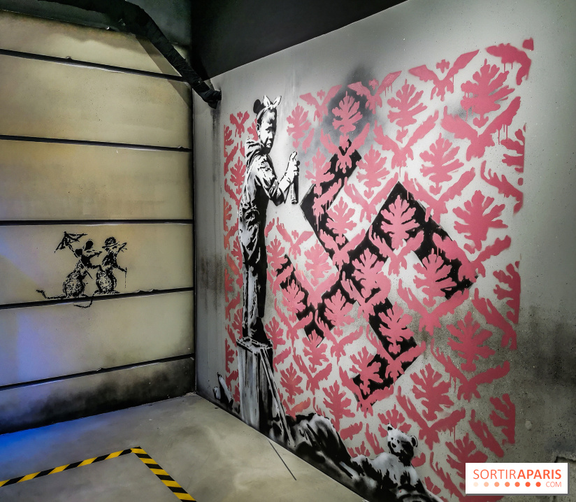 The World of Banksy : expérience immersive à l'Espace Lafayette-Drouot, les photos