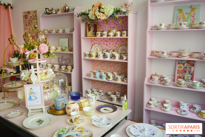 Afternoon Queens, la boutique de vaisselle et de thé ultra gourmande à Paris