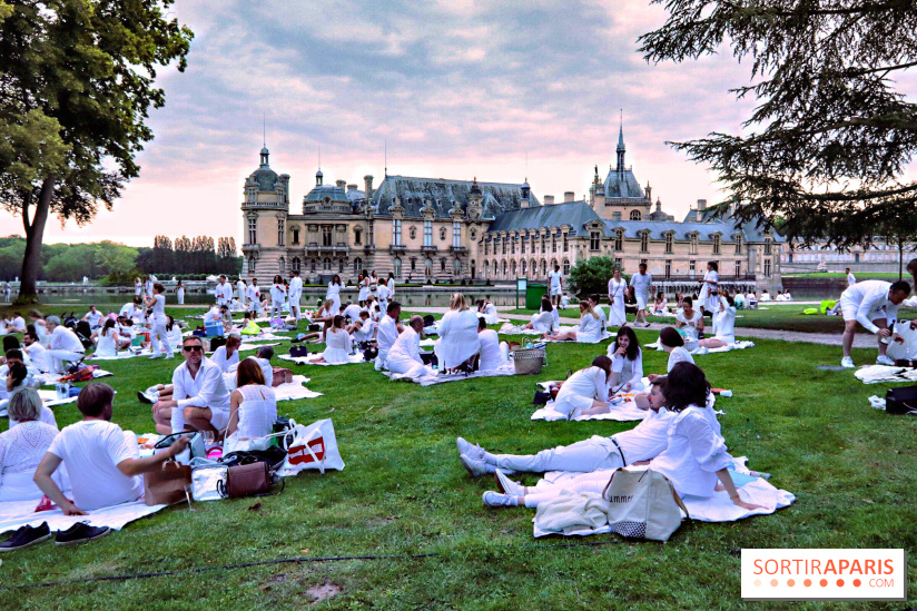Le Pique-nique en Blanc 2019 au Domaine de Chantilly