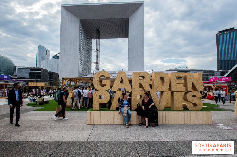 Garden Parvis à La Défense, les photos