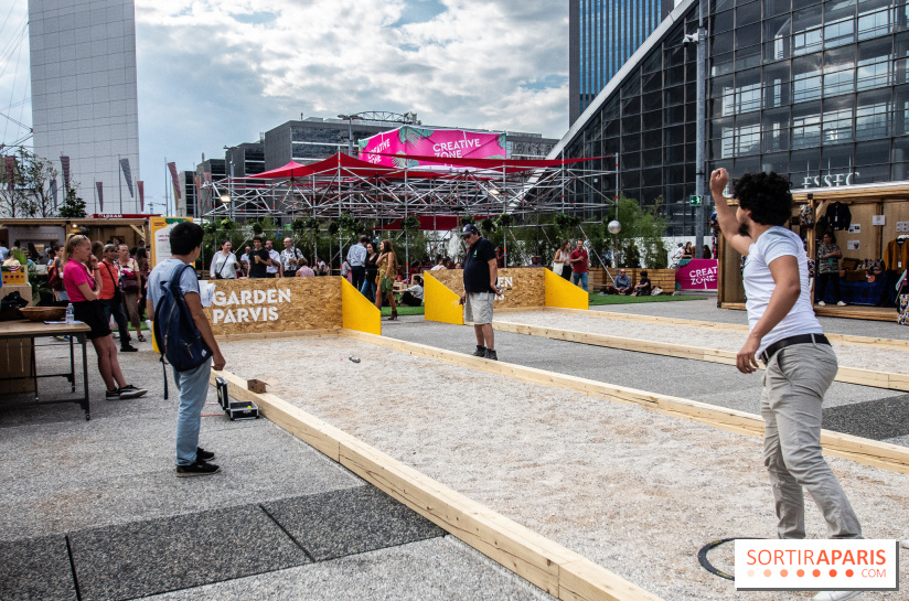 Garden Parvis à La Défense, les photos