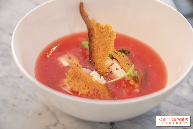 Le Faham : Gaspacho de pastèque