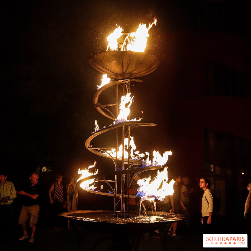 Installation de Feu à la Villette