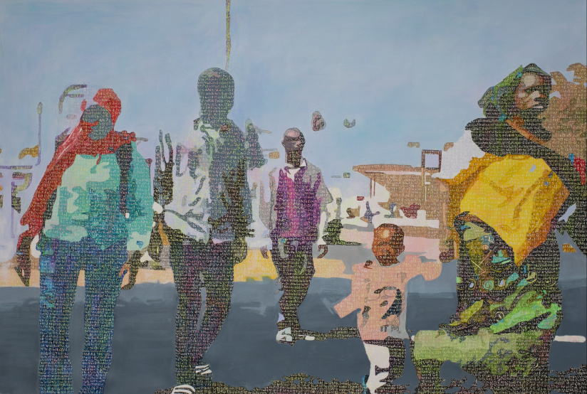 Alioune Diagne expose ses Perceptions Paris