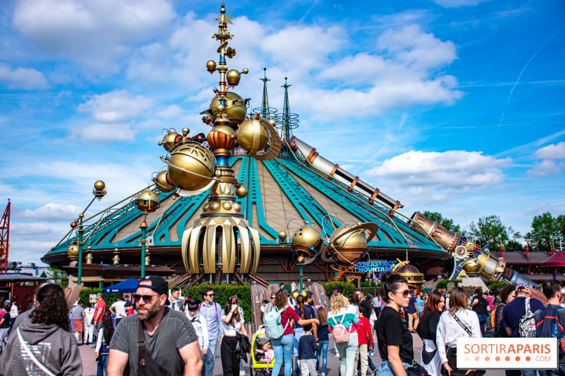 Visuels Disneyland Paris - Discoveryland Space Mountain Orbitron