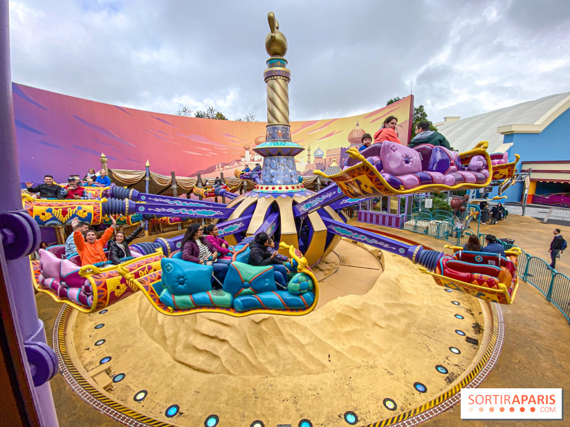 Visuels Disneyland Paris - Aladdin Flying Carpet