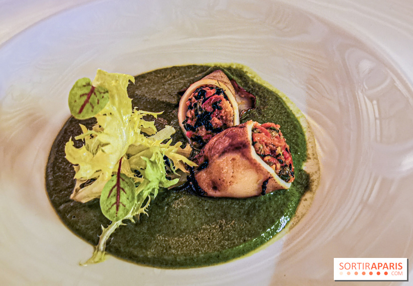 Le menu Traviata à l'Hôtel Le Meurice