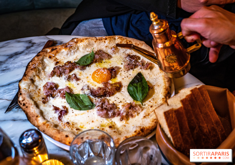 Album Photo : le restaurant italien Chez Bartolo - pizza carbonara