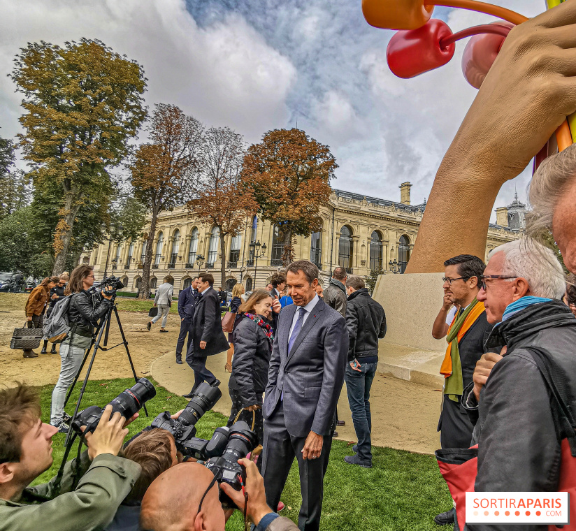 Le Bouquet de Tulipes de Jeff Koons à Paris