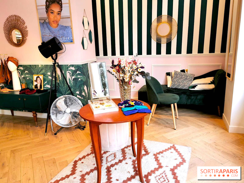 Indira de Paris, la boutique atelier des turbans branchés
