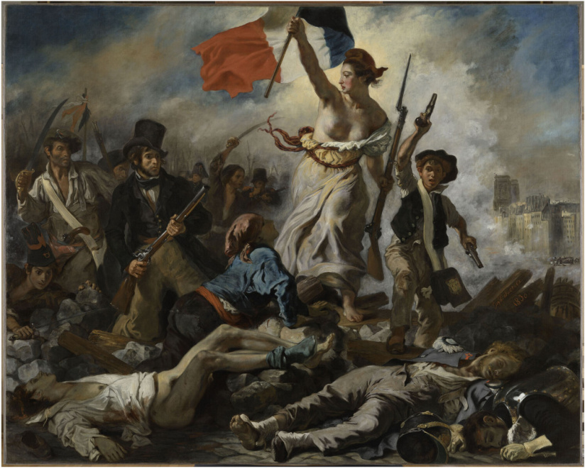 La Liberté guidant le Peuple de Delacroix