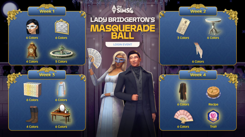 Les Bridgerton arrivent dans les Sims 4 : découvrez le nouvel événement pour gagner des récompenses