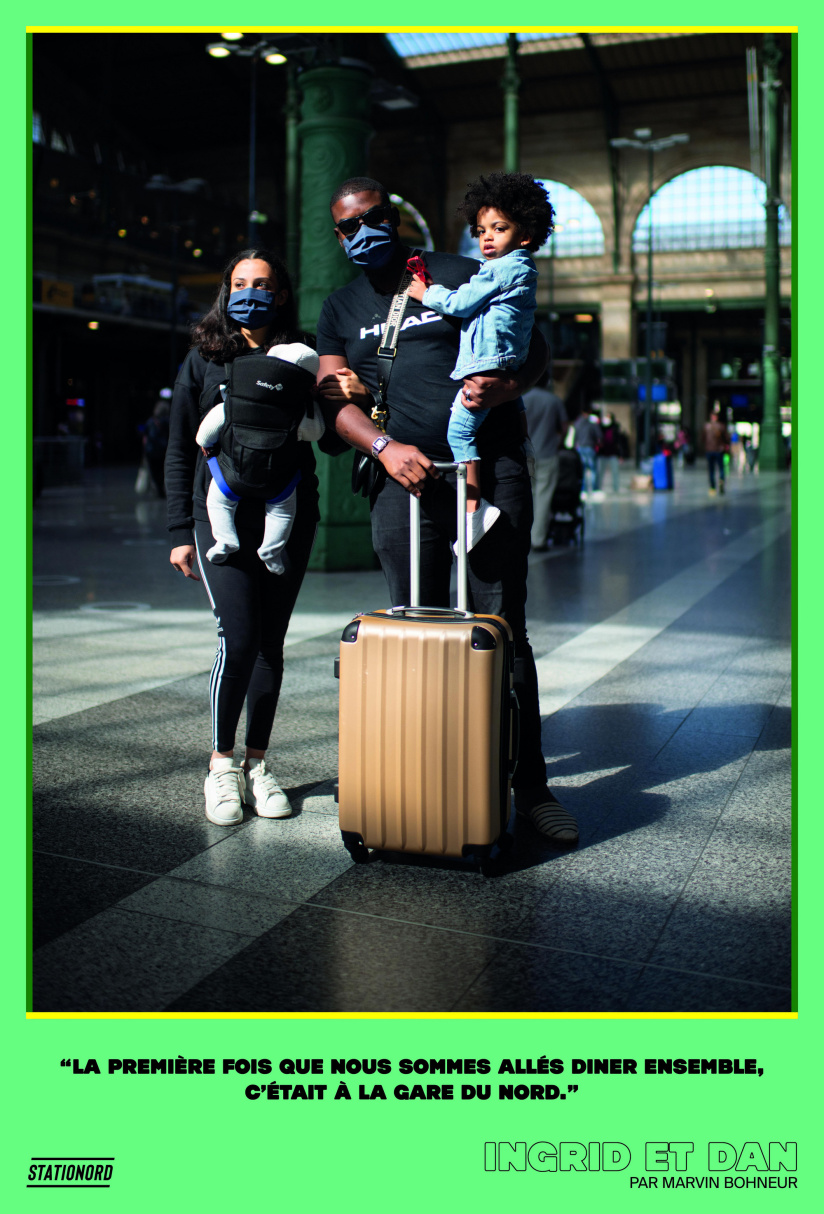 Marvin Bonheur, l'exposition gratuite à la Gare du Nord
