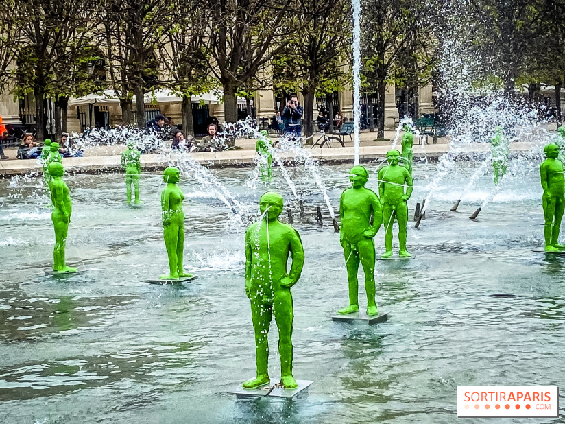 Les hommes de Bessines de Fabrice Hyber, l'exposition en plein air à voir au Palais Royal