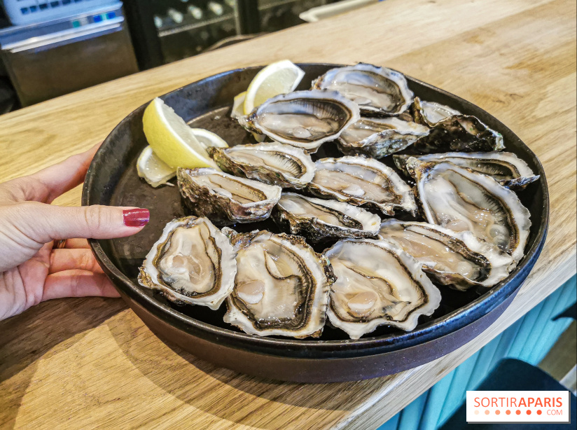 Le nouveau restaurant Huîtres et Saumons à Passy