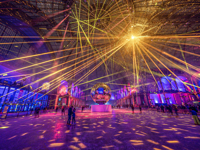 Le Grand Palais des Glaces 2019, la patinoire géante - les photos
