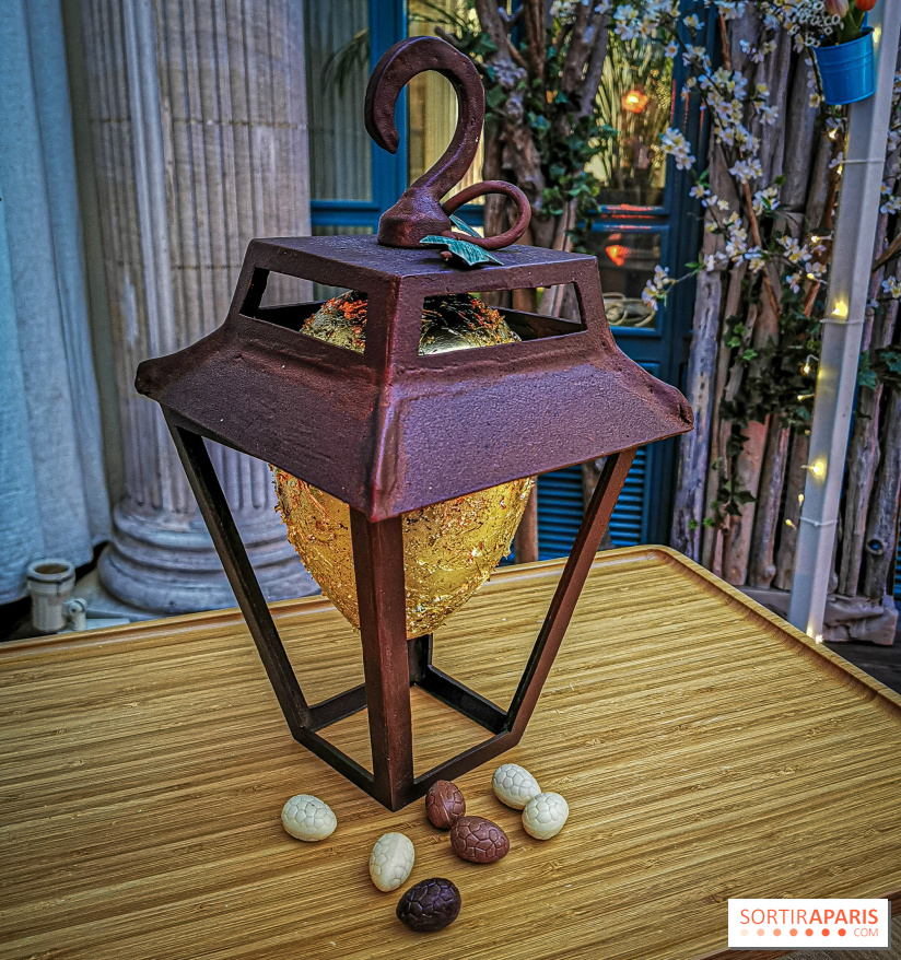 Le réverbère de Pâques 2020 du Westin Paris Vendôme par Florence Lesage