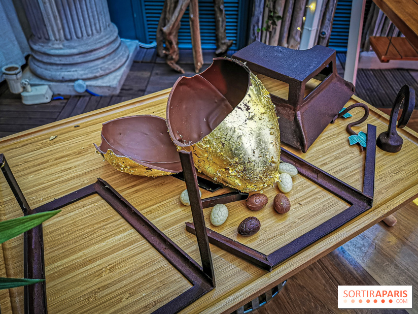 Le réverbère de Pâques 2020 du Westin Paris Vendôme par Florence Lesage