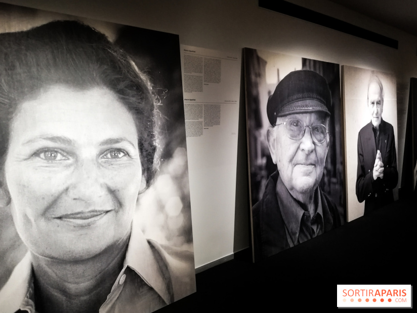 La voix des témoins, l'exposition au mémorial de la shoah