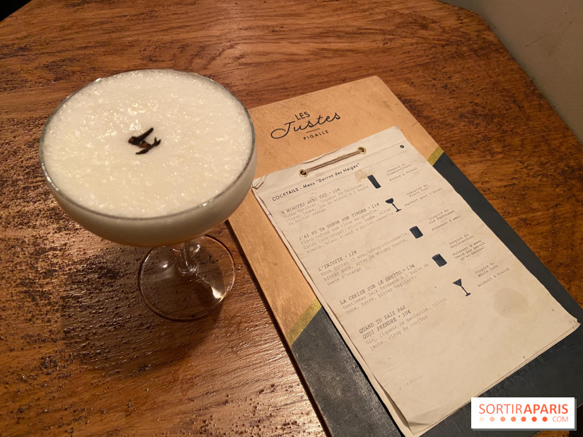 Les Justes, un bar à cocktail arty à Paris
