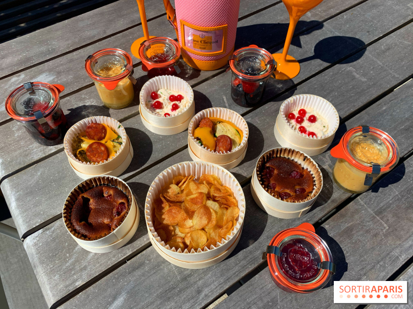 Panier pique-nique Jean Imbert x Veuve Clicquot